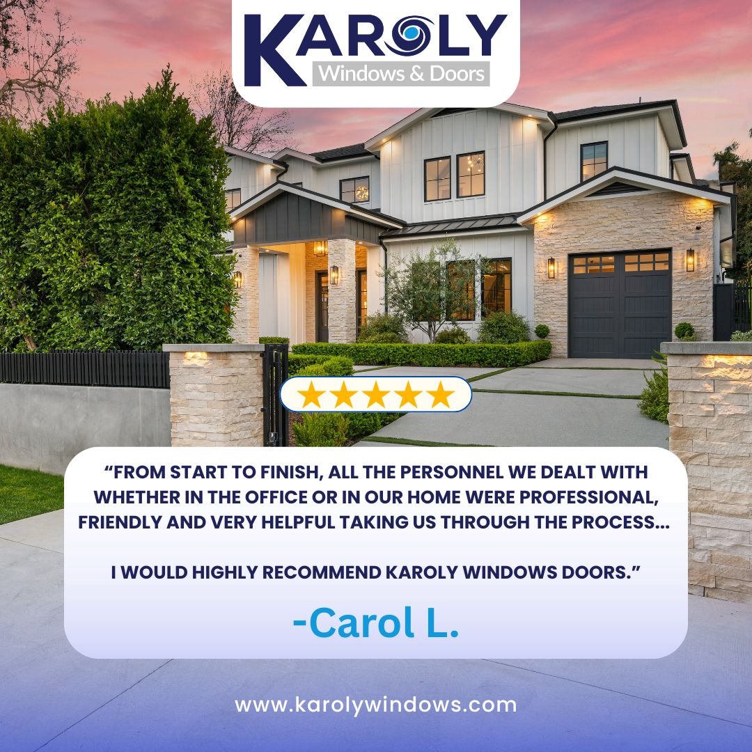 karolywindows's tweet photo. You know what time of the week it is? #CustomerReview of the Week time! Check out these words of praise from a #HighlySatisfied Karoly Customer who recently got new #ImpactWindows and #ImpactDoors:
https://t.co/FExG5J4wPt https://t.co/126HvCYMGB