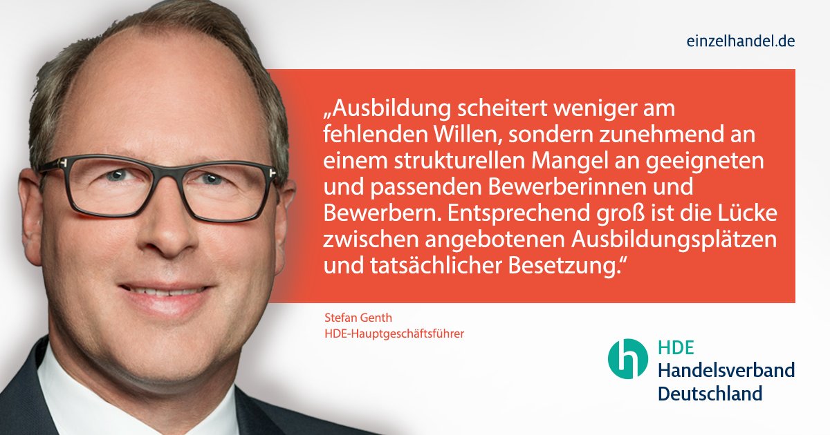 Handelsverband HDE tweet media