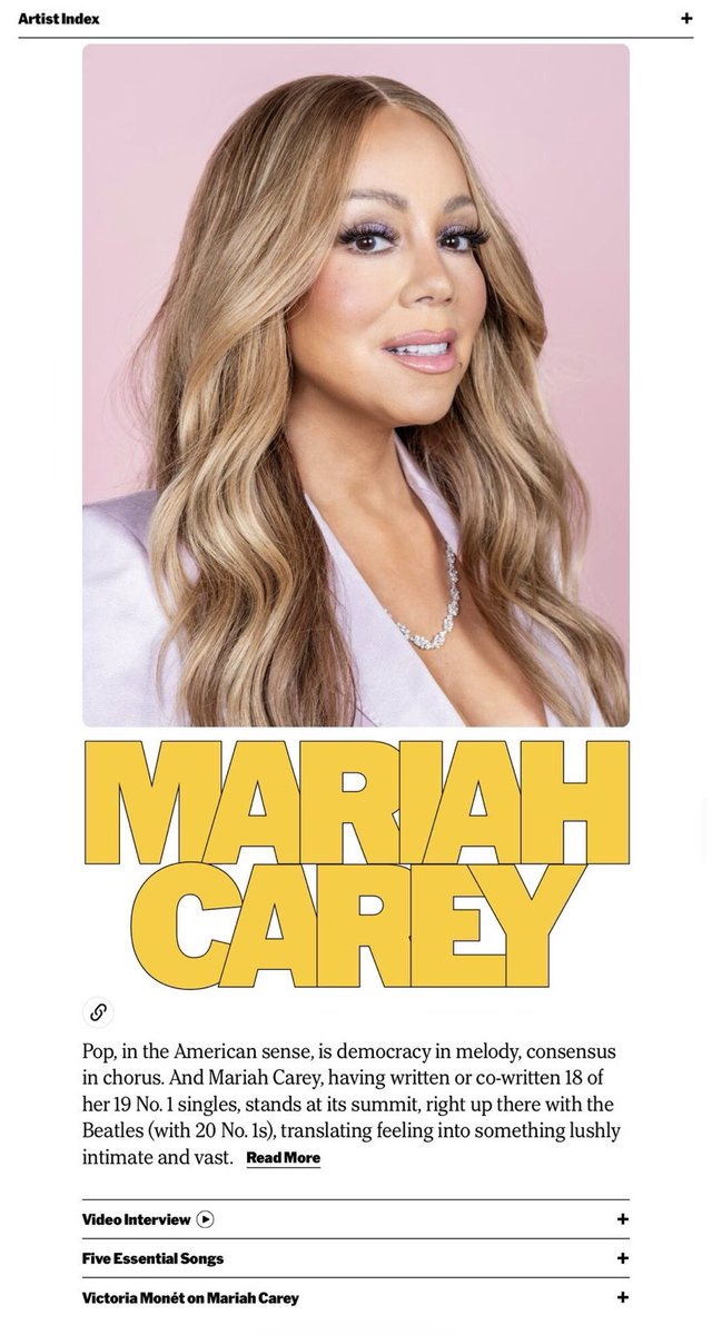 ✨ Ícone, compositora, arquiteta do próprio som — Mariah Carey não é só uma diva: ela é uma força que moldou a música pop como conhecemos hoje.

📰 Segundo matéria do New York Post:

Em 1990, ela surgiu em meio a gigantes como Janet Jackson, Madonna e En Vogue com “Vision of
