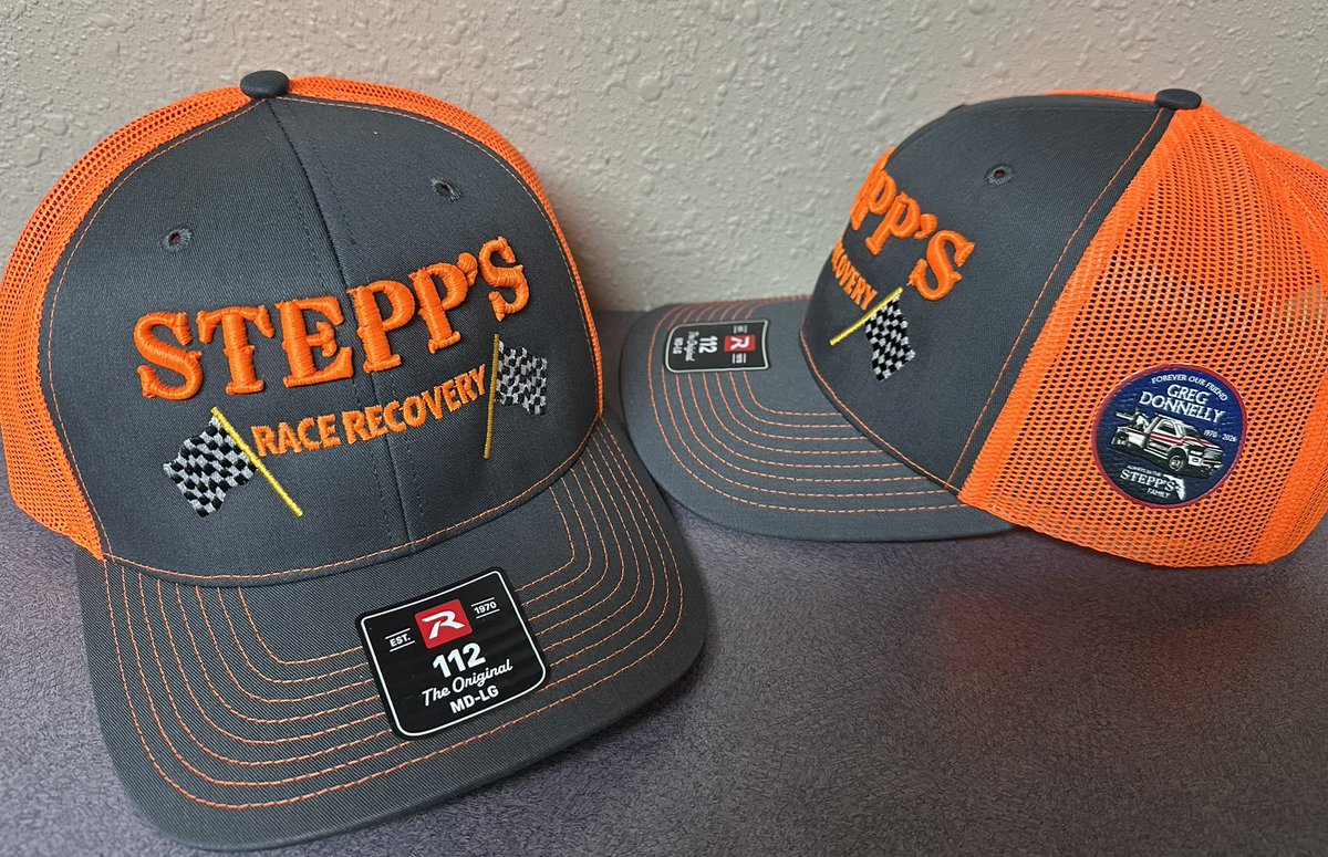 SteppsTowing's tweet photo. You are missed Greg.❤️
We proudly wear our hat in your honor friend. Stepp’s Race Recovery Team OG for always.🏁 #TeamSTEPPS #ForeverOurFriend https://t.co/eiul9KBqC1