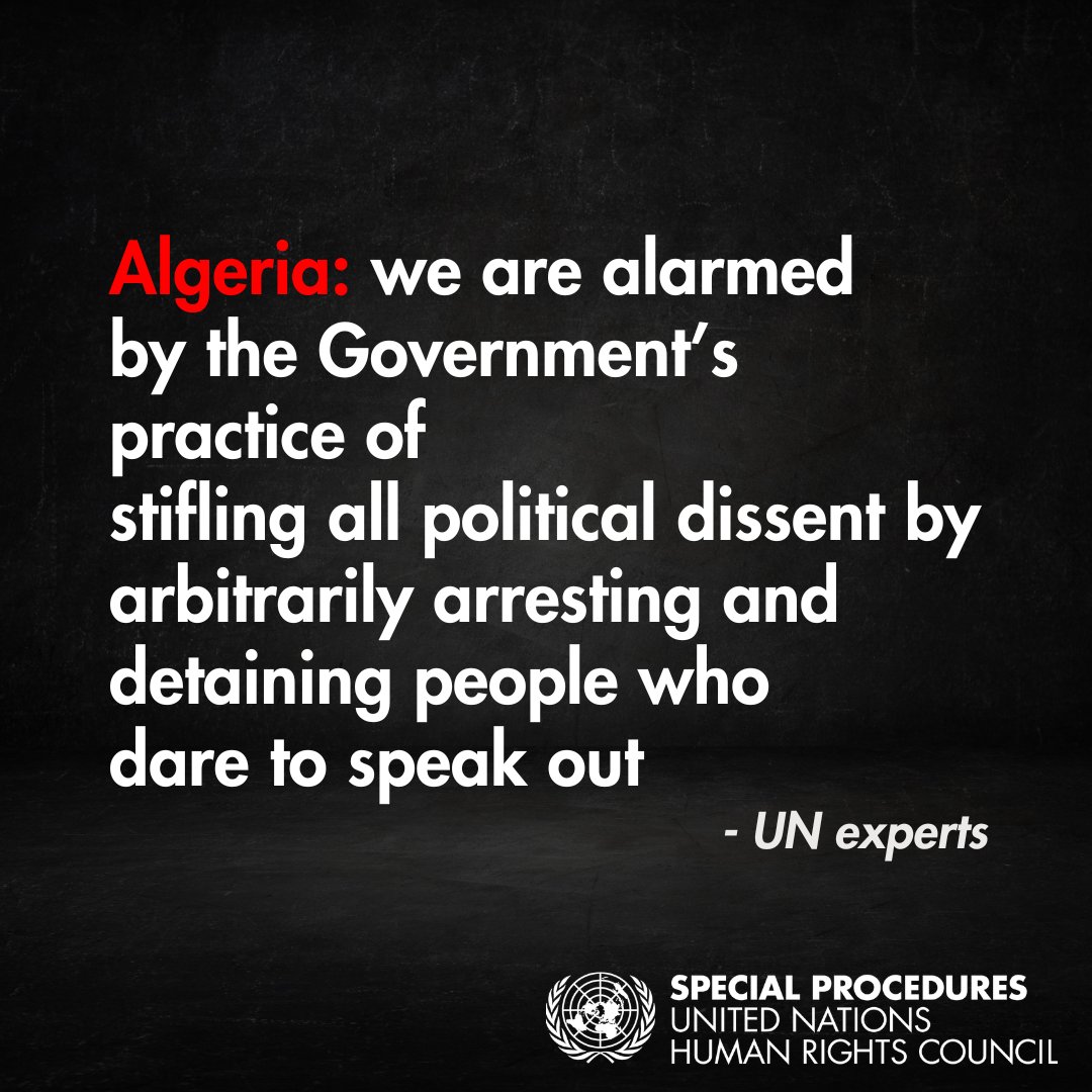 UN Special Procedures tweet media