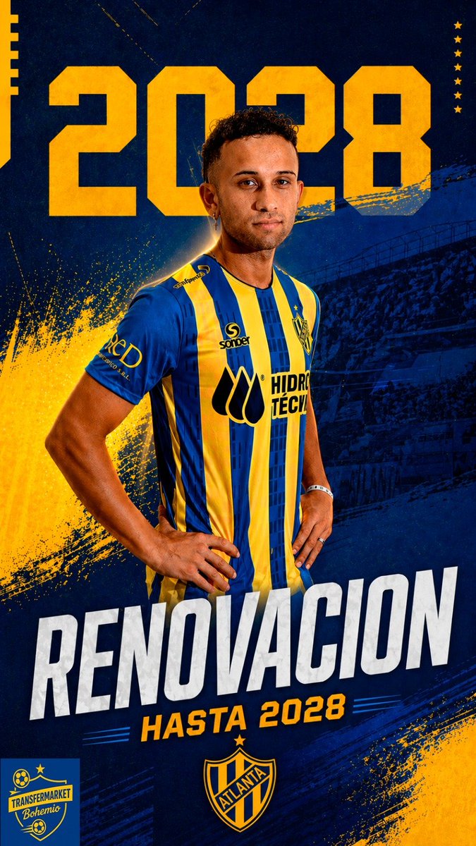Bohemiopases's tweet image. #MercadoDePases | 🚨#Atlanta

@atlantaoficial hizo oficial la renovación del contrato del Melli Bisanz hasta finales de 2028