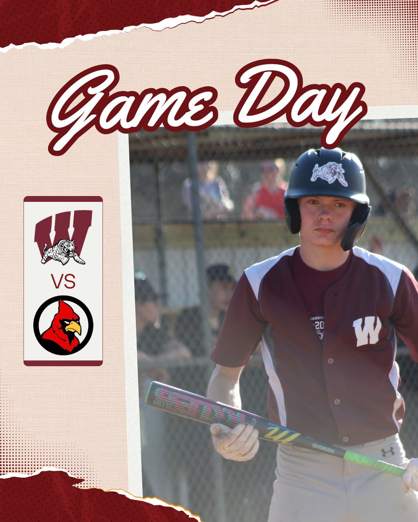 WeaubleauRIII's tweet photo. It's Game Day! JH Baseball travels to Fair Grove for a 4:30 PM game. HS Baseball plays at Halfway at 5 PM! #tigerstrong https://t.co/NKyY8S2tYH