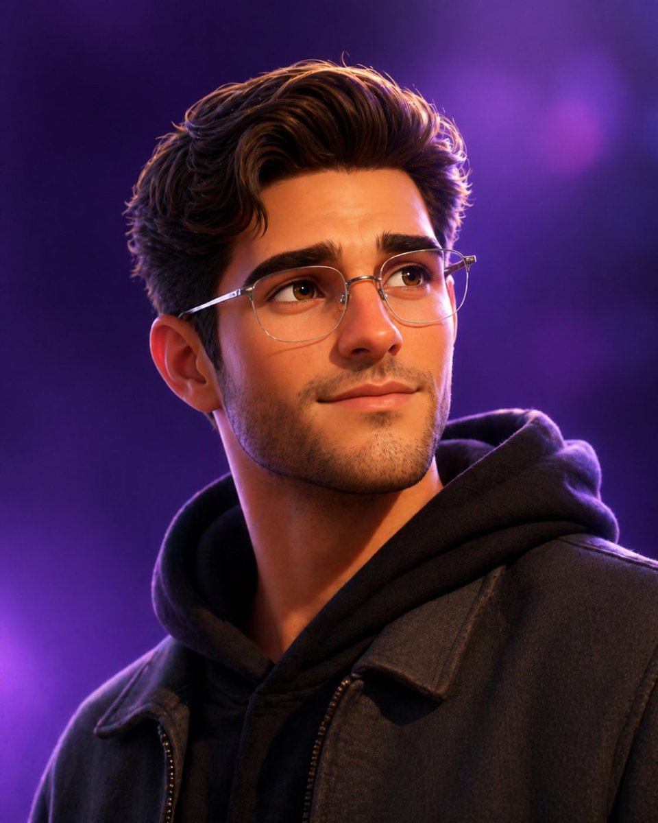 Cinematic 3D Portrait of Modern Confidence - PromptGather image 1