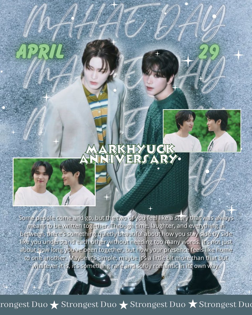 iyhhh1234's tweet image. Markhyuck Anniversary, strong duo will forever be strong duo 
#Markhyuck #anniversary #mahaeday