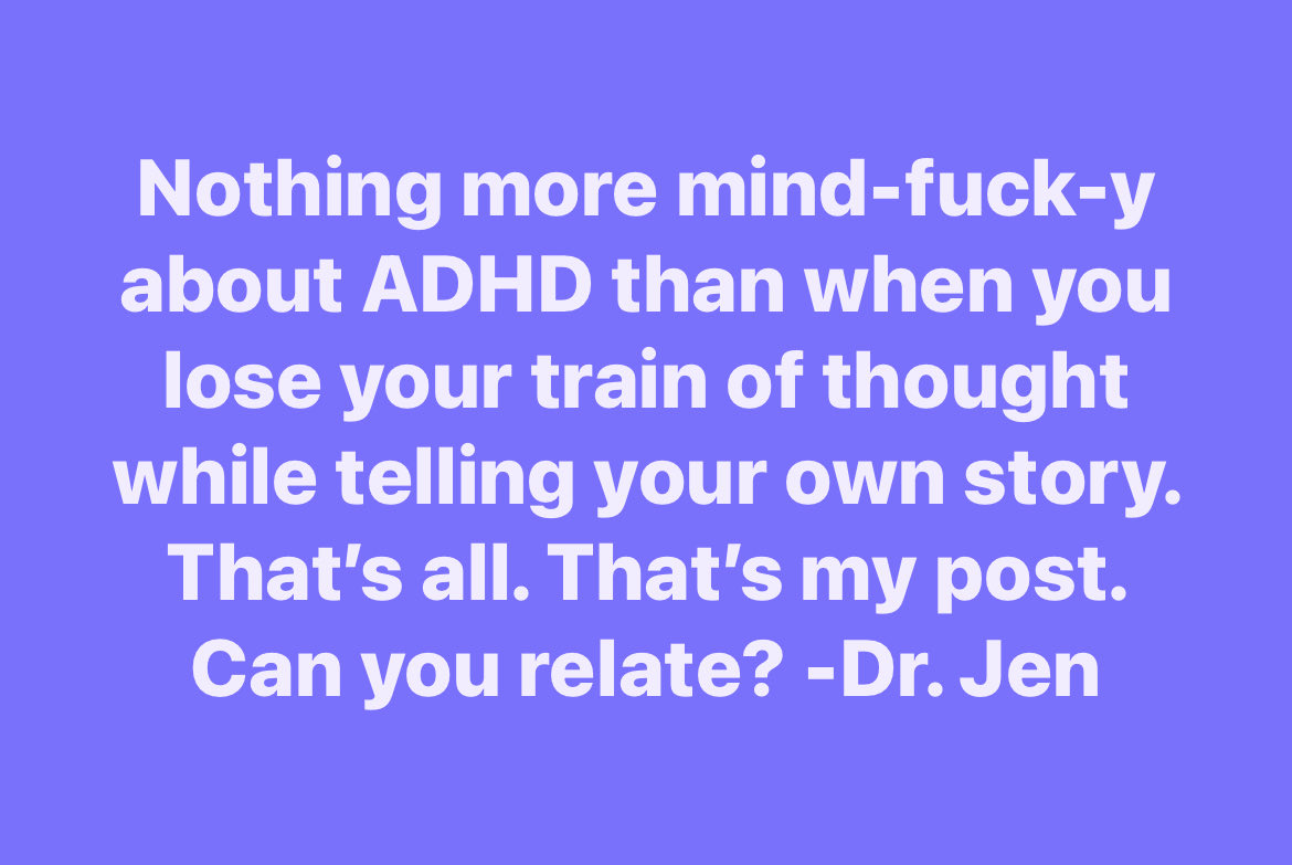 Dr. Jen Wolkin | ADHD + Trauma Therapist tweet media
