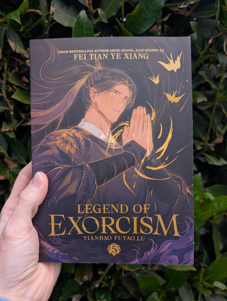 Happy book birthday to Legend of Exorcism 5 🥳