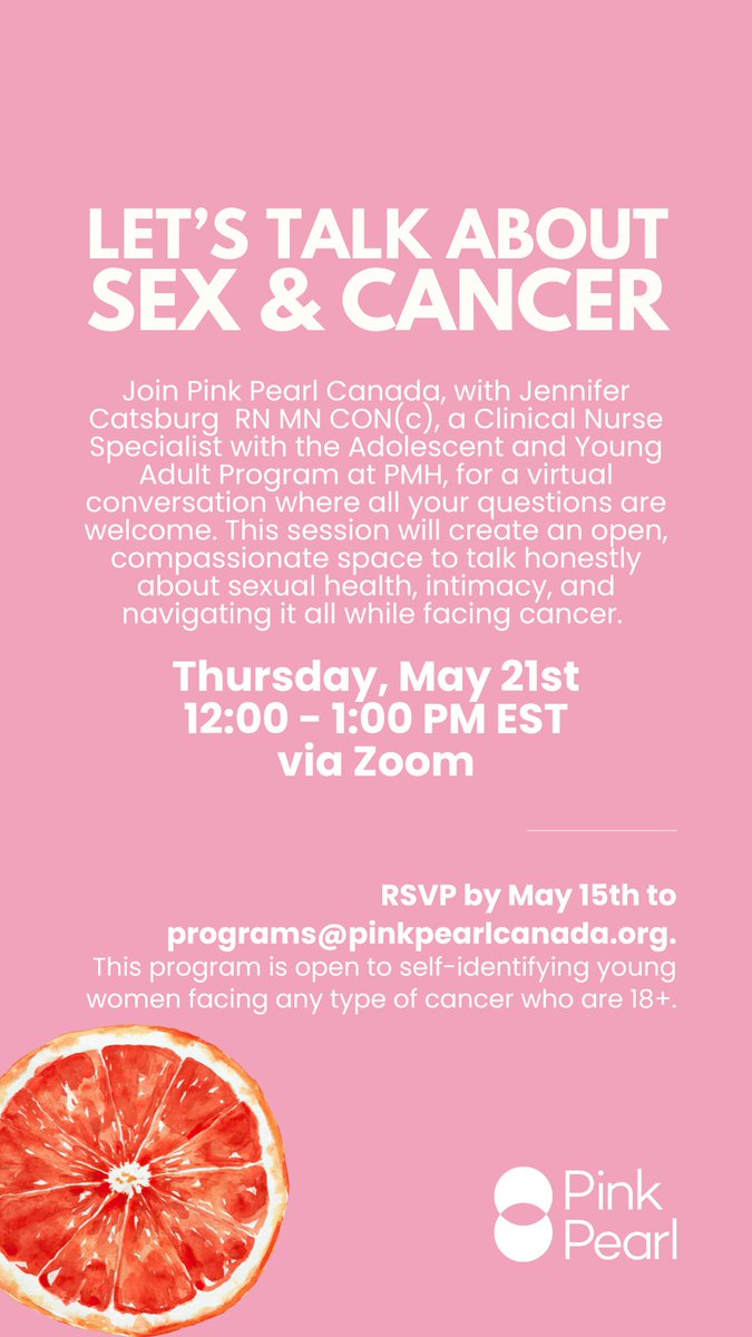 TeamShan's tweet photo. @PinkPearlCanada #AYACancer https://t.co/xB1n5ASX2m
