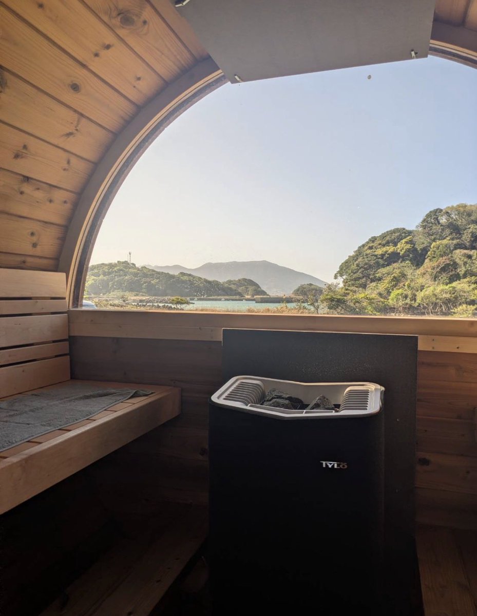 長崎の上五島で、550円の夕食を知らない人生、マジで損してた。夜景ひとり占めのサウナ、ガチヤバい！