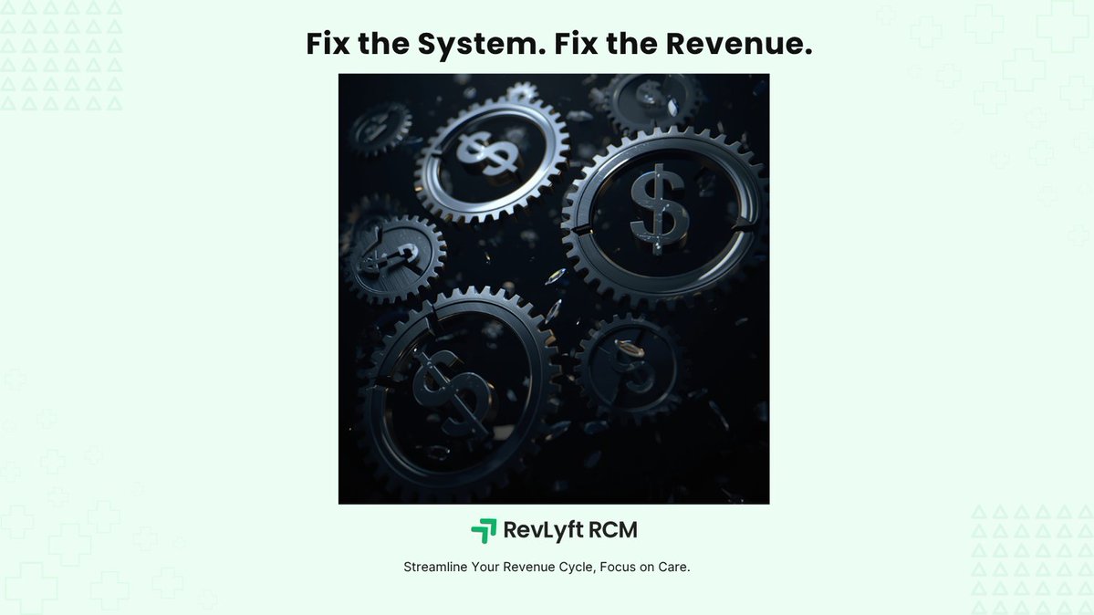 RevLyftRCM's tweet image. Fix the system. Fix the revenue. RevLyft RCM improves billing processes for better results.

📞 425-384-3303

#RevLyftRCM #RCM