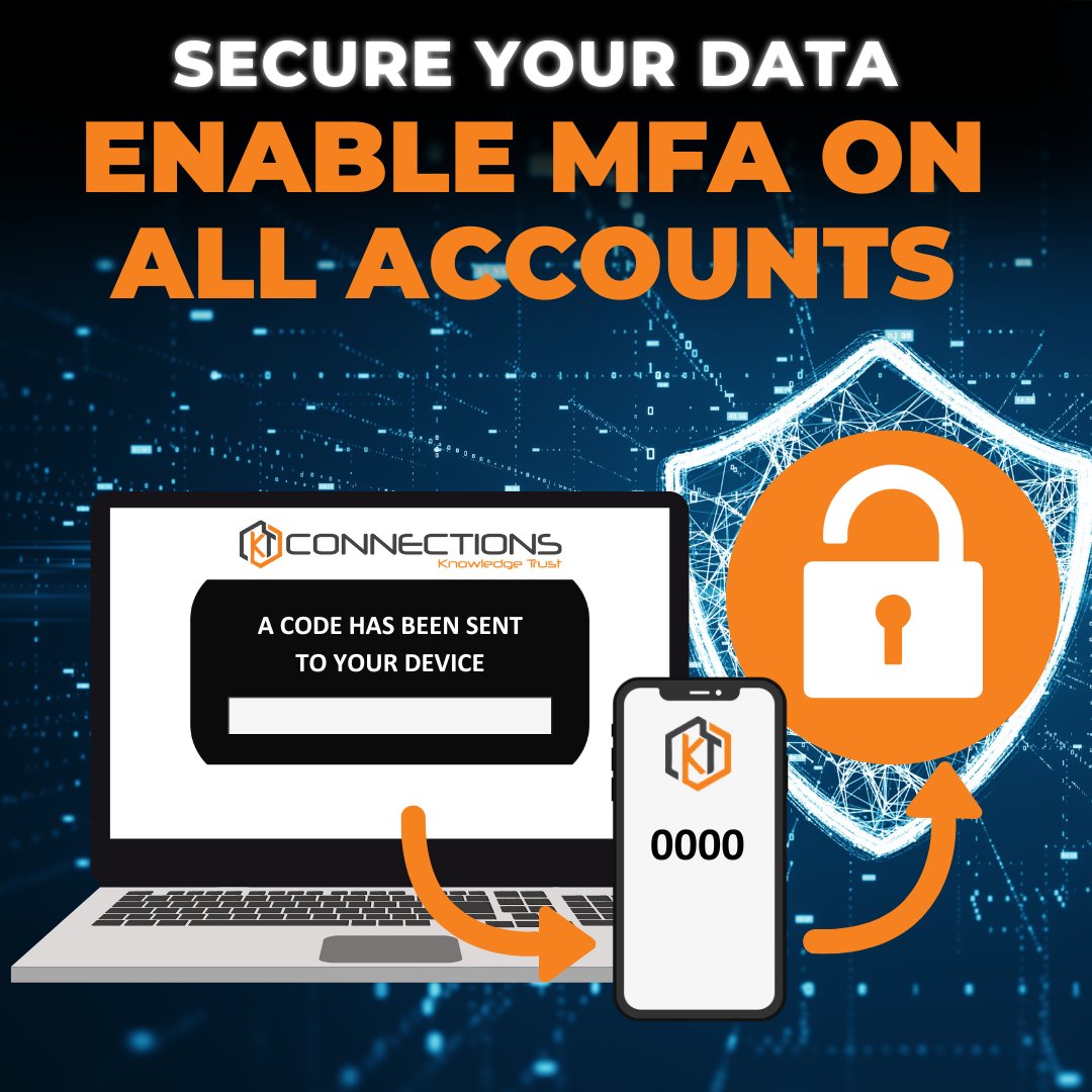 kt_connections's tweet image. Enable multi-factor authentication on all your business accounts to ensure your data security.

One mistake can cost your business 1000s!

Learn more by visiting ktconnections.com/cybersecurity/

📱 888-891-4201
💻 KTConnections.com

#DataSecurity #MFA #KTConnections