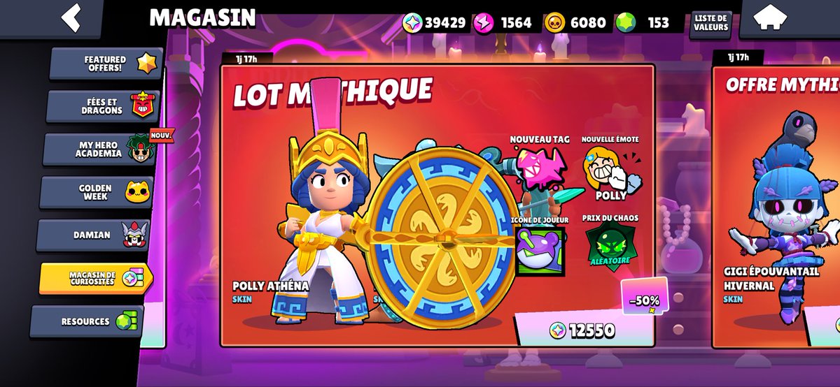 CyadCore's tweet photo. @BrawlStars Polly can hide the other skin in double offer https://t.co/sfLVI80J7v