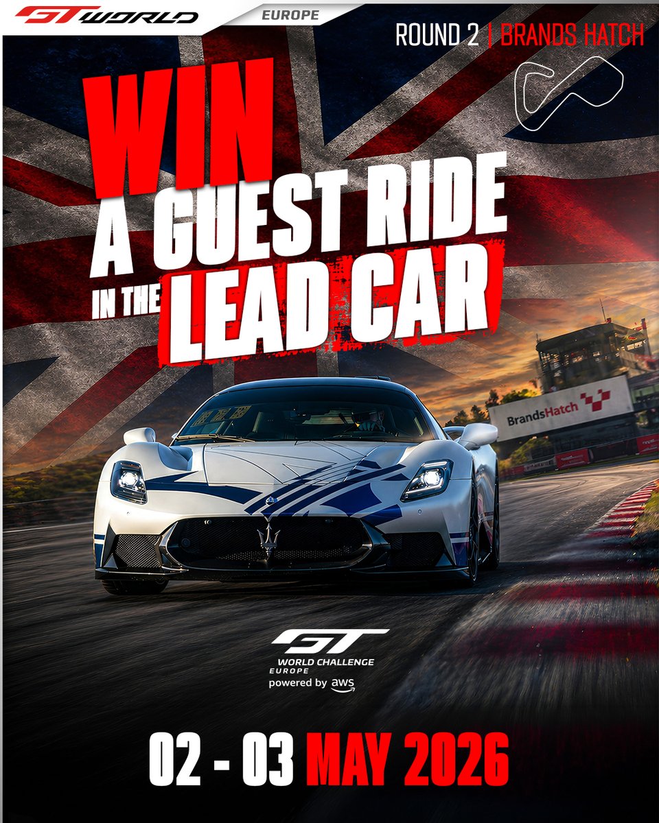 GT World Challenge Europe Powered by AWS tweet media