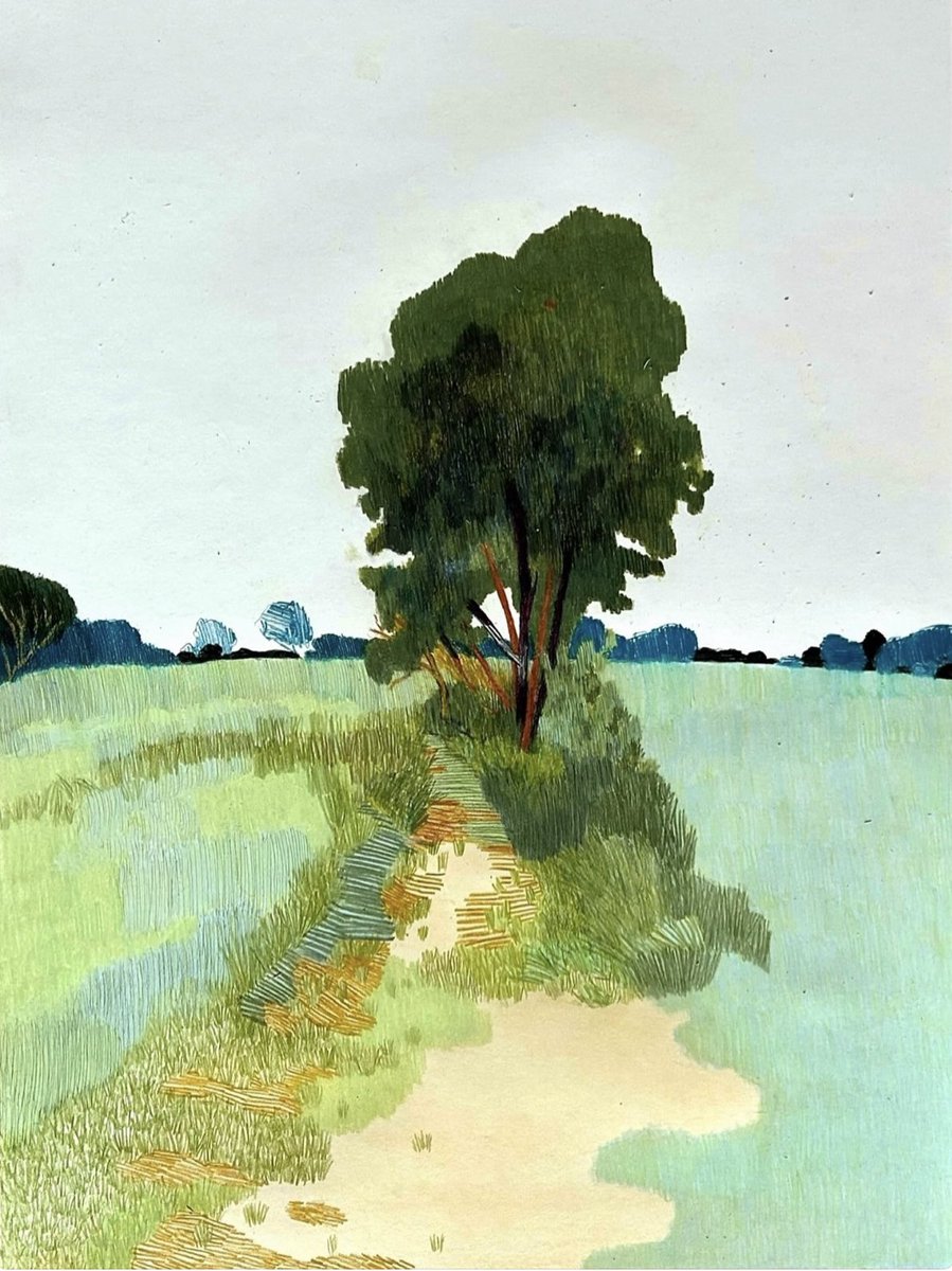 FileasFong's tweet image. “Nature always wears the colors of the spirit…”
–Ralph Waldo Emerson
 
Per Adolfsen(1964-),Danish contemporary artist
Trees on the lake
 
 #painting  #ArteYArt #contemporaryart #art #arte #Kunst #artwork #artlovers