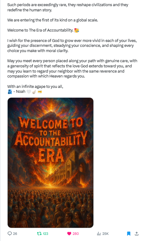 GoogleExpertUK's tweet image. Every system, no matter how fortified, eventually reaches point at which its contradictions can no longer be concealed.
We have reached that point.
The foundations beginning to crumble.
@TrueOnX
x.com/GoogleExpertUK…
x.com/GoogleExpertUK…
#socent✝️#media🧩