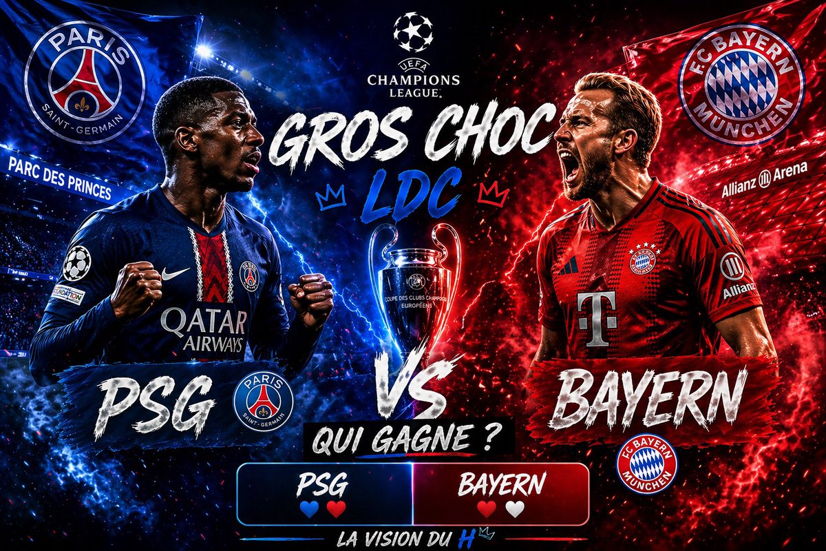 À vos votes 🗳️😍

20€ à gagné parmis les RT &amp; follows ❤️
#concours #LDC #TeamParieur
