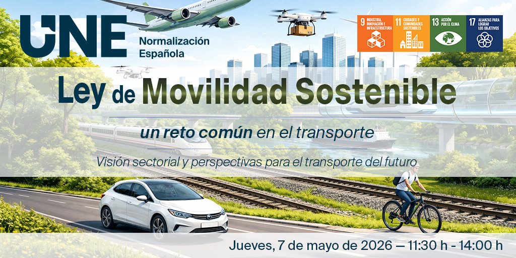 UNE Asociación Española de Normalización tweet media