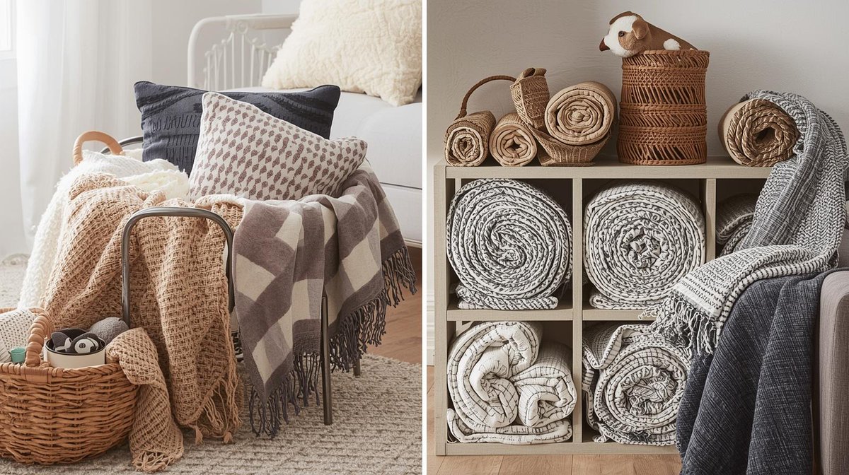 RealtorDJenkins's tweet image. A great way to keep your home decluttered is to store your blankets right.

These blanket storage ideas will give you some inspiration to keep your home organized. 😉

#Storage #StorageIdeas #BlanketStorage
 LocalInfoForYou.com/480270/blanket…