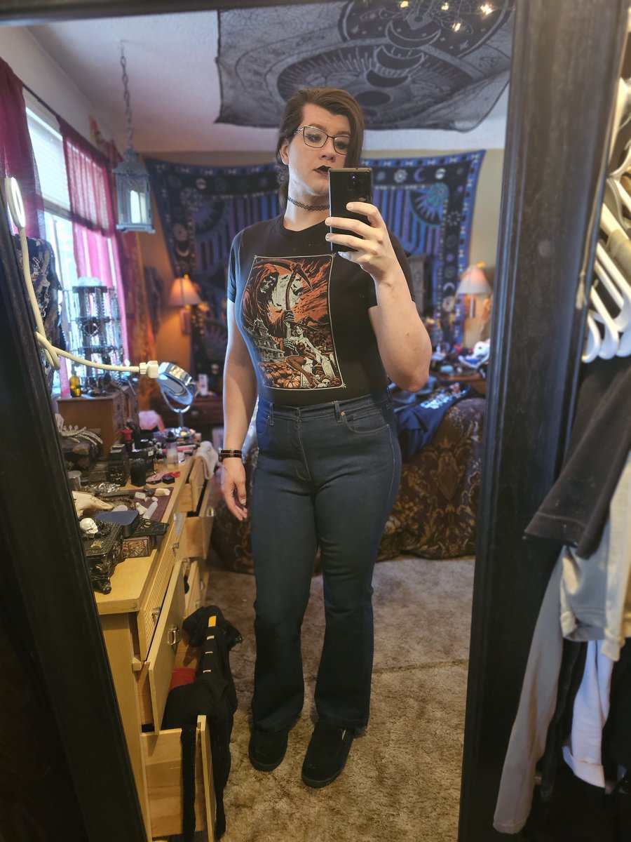 Clearance jeans from w*lmart kinda hit sometimes