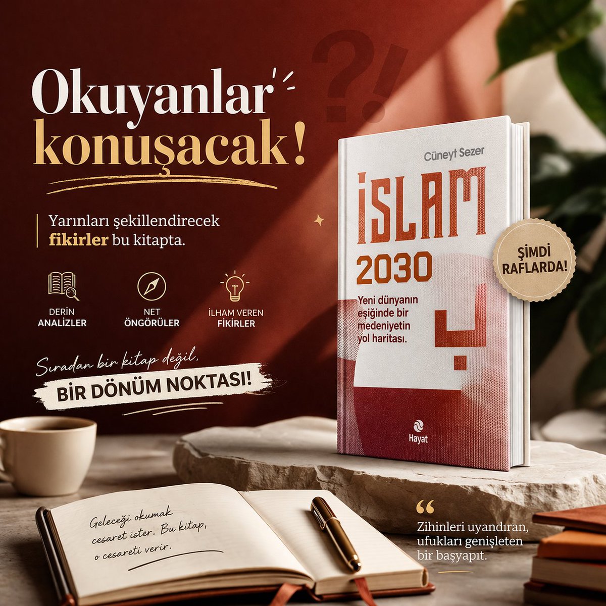 kizilelmatakimi's tweet photo. ✨ Çekiliş Vakti ✨

3 kişiye İslam dünyasının başına gelecekleri öngörmenin ötesine geçerek evimize, mahallemize, ülkemize bundan sonra neyin ekilmesi gerektiğinin belirtildiği "İslam 2030" kitabını hediye edeceğiz.

"Talebesi okur,
Fedaisi yaşar,
Varisi yaşatır!"

Katılım şartları: @AdaKtptyzmz hesabını takibe almak ve bu gönderiyi retweet etmek.

Sonuçlar bu pazar açıklanacak inşallah.
