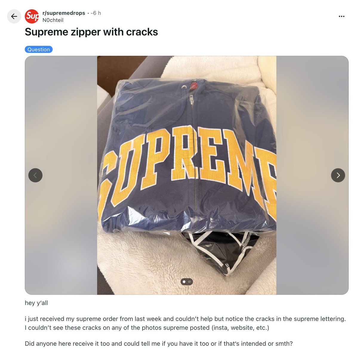 Supreme Drops tweet media