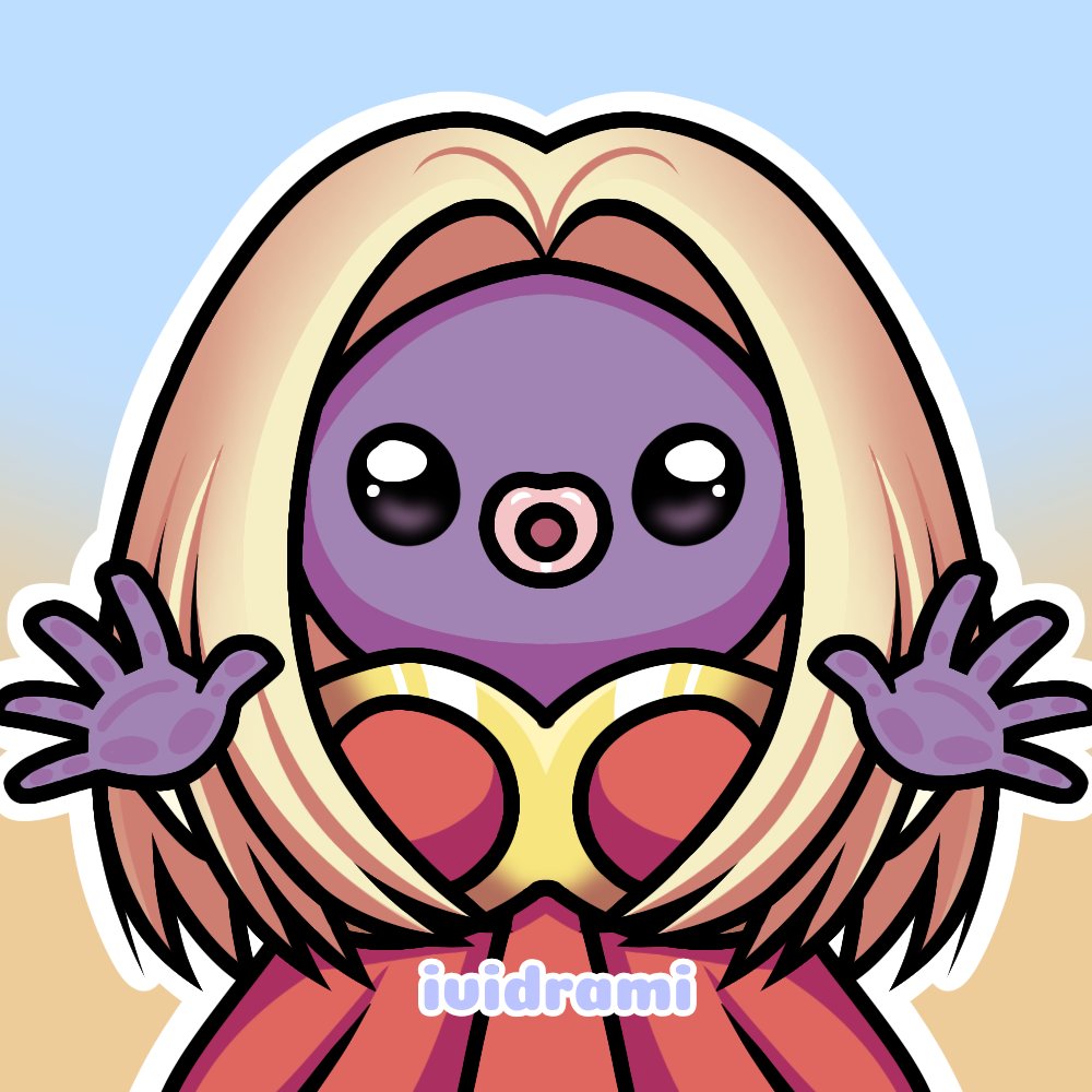ividrami's tweet photo. 💫Me estaba muriendo de risa dibujando este Pokémon para regalarselo a alguien 🎉😂

#pokemon #opencomissions https://t.co/8TLNj7EEHy