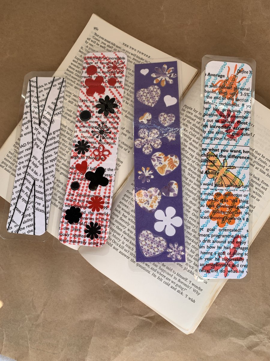 dolly_ezz's tweet image. Check out #Handmade Abstract #Bookmark Hearts #Flowers #Monochrome #Insects Laminated no tassel ebay.us/m/3jl9h8 #eBay via @eBay_UK