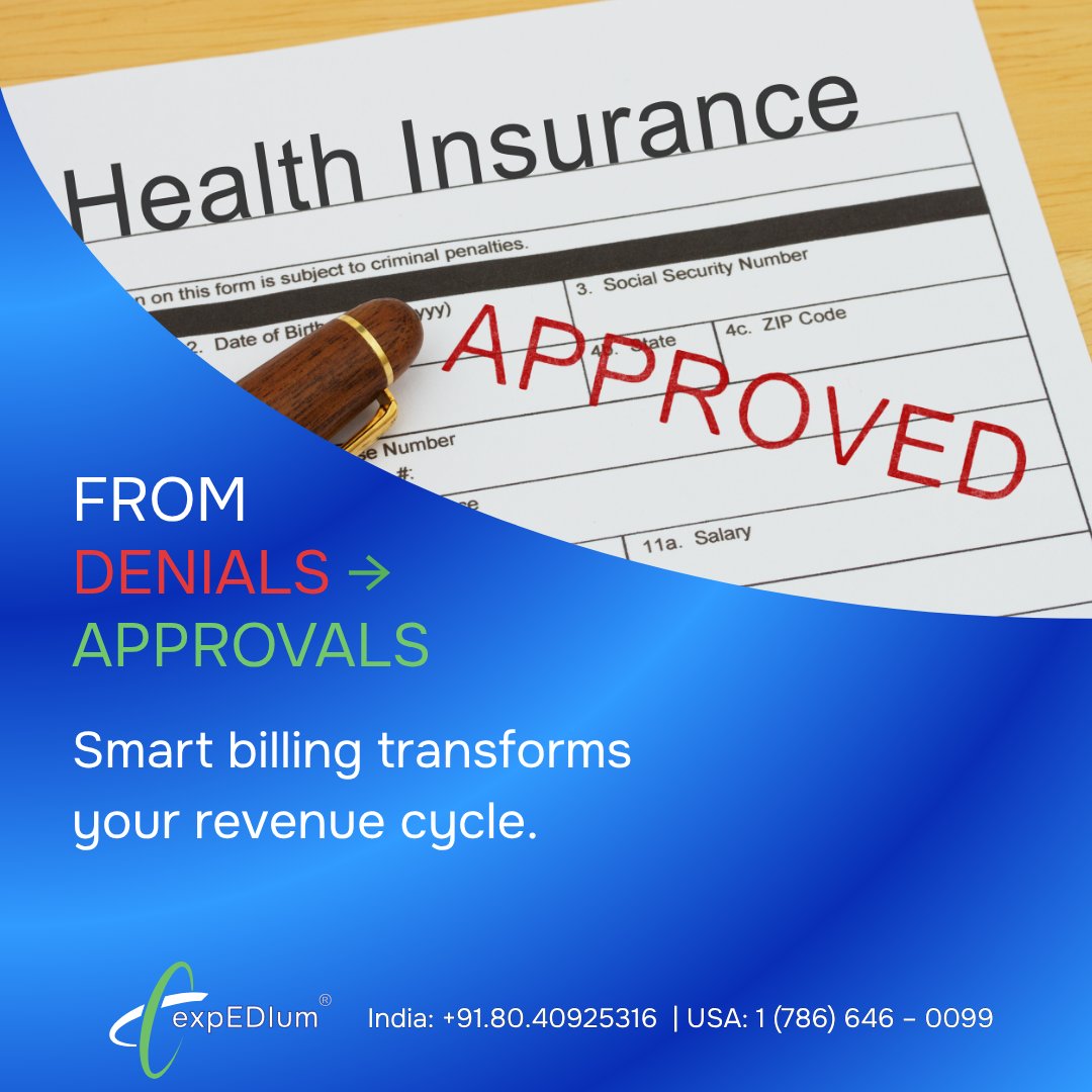 _expedium's tweet image. Turn   denials into approvals with optimized billing workflows and smarter revenue   cycle management. 

Visit: expedium.net

 #RCM #MedicalBilling #ClaimApproval   #RevenueCycle #HealthcareFinance