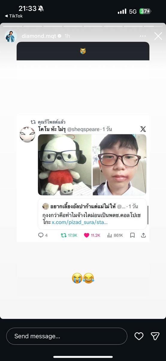 ไม่มีไรมีแต่แมว tweet media
