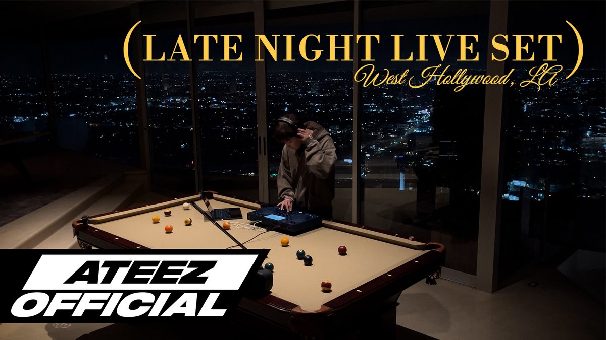 [🎬] NO1 - Late Night Live Set (West Hollywood, LA)

youtu.be/TDPh6YLP9mQ

#ATEEZ #에이티즈 #HONGJOONG #홍중