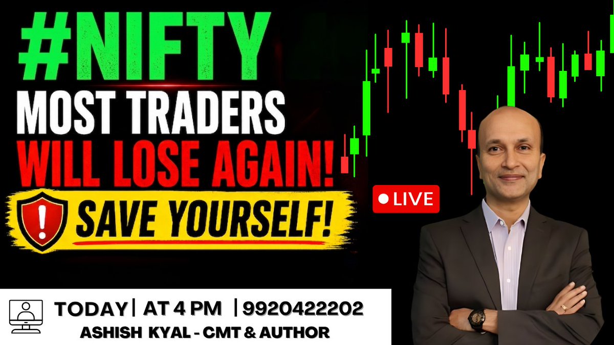 kyalashish's tweet image. #Nifty Options IV has crashed with prices returning to normalcy but event risk is high, avoid getting trapped as per 3 candlestick rule bias is yet to turn up, #Neowave with Time cycle. join #Webinar today @ 4pm on #Zoom
Joining Link: us06web.zoom.us/webinar/regist…