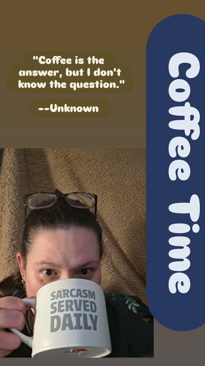 Thiscrazychaot1's tweet image. Coffee Time 

The question doesn't matter. All that matters is that Coffee is the answer! Won't you have a cup with me? 

#coffee #coffeetime #coffeelover #coffeeaddict #wontyouhaveacupwithme