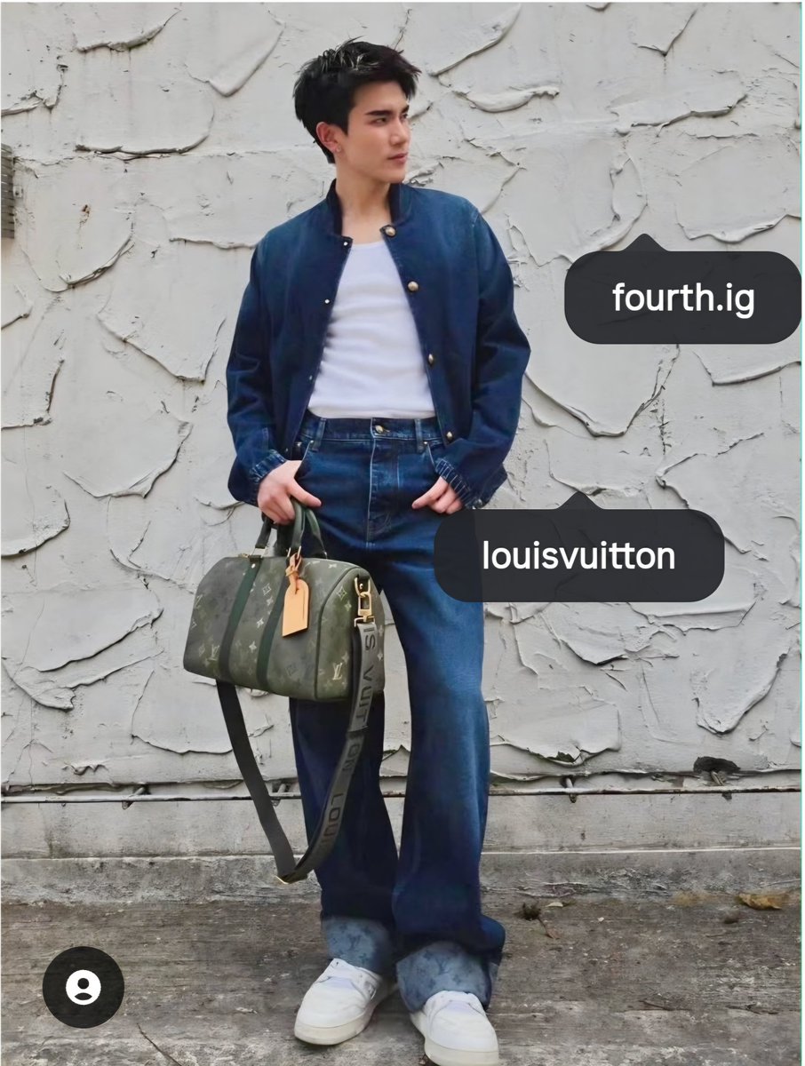 IngRada1020227's tweet image. IG Check ✅️✅️✅️✅️

#LouisVuitton #LouisVuittonxFourth
#Fourthnattawat #โฟร์ทณัฐวรรธน์