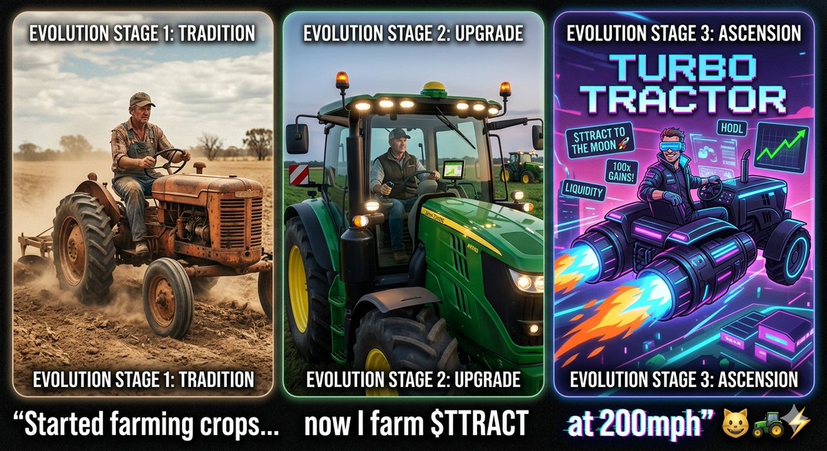 xAdamAWeb3x's tweet photo. 🚜 Entered the Turbo Tractor Meme War 😼
(meme)

@TractorTurbo
$TTRACT #TurboTractor https://t.co/6UjdCVSW4x