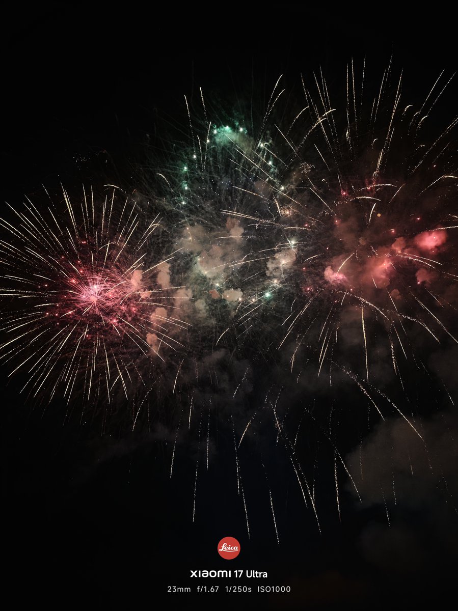 XiaomiIndia's tweet photo. Painting the night with light. The #Xiaomi17Ultra captures every spark and trail of the fireworks with professional clarity.

It’s time to #RuleTheNight with iconic precision.

Buy Now: https://t.co/UBz4QkMSjU https://t.co/mYSrCKwK8G