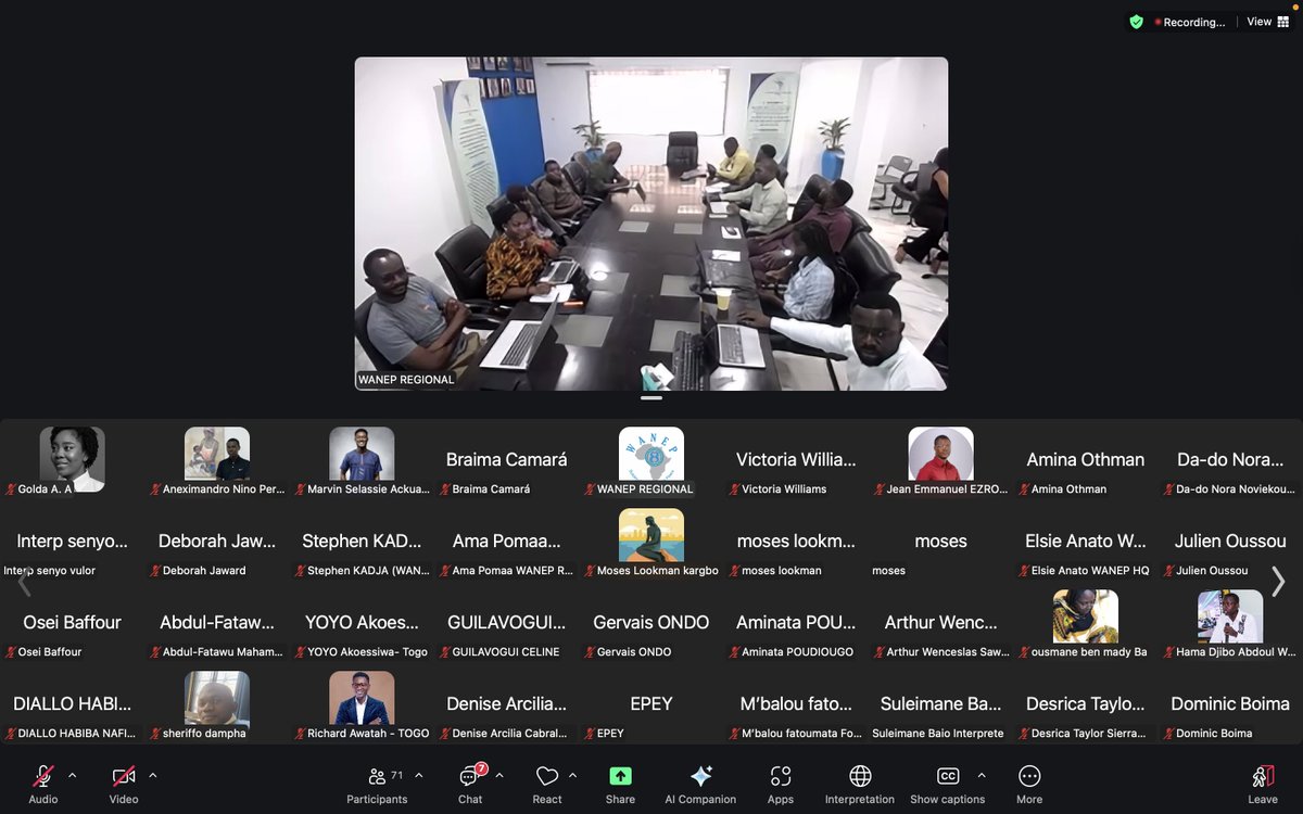 WANEP_Regional's tweet photo. The official launch of the 2026 #YTEaM cohort is now underway!
Hosted by WANEP, the hybrid event brings together technical and financial partners, WANEP staff, and a new cohort of mentees from across its 15 member countries.
#RaisingChangeMakers https://t.co/R921VwdqQc