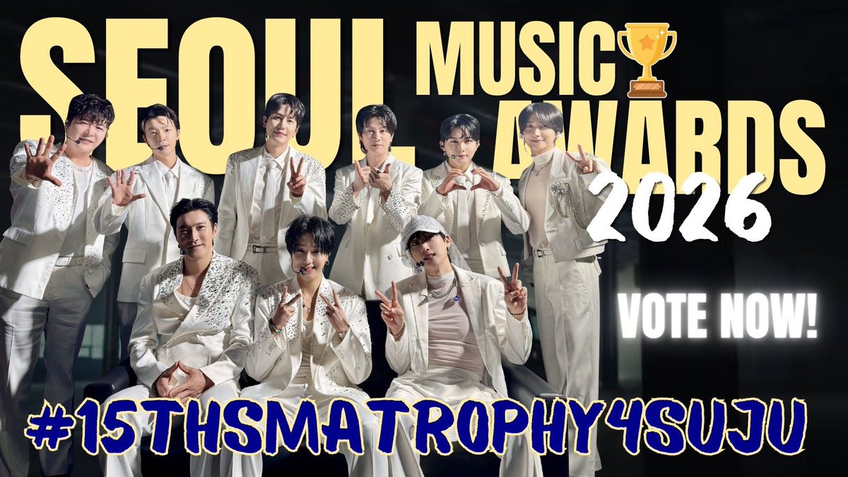 ‼️ ELFS ASSEMBLE‼️

We’re in the final 50 hours before Round 2 of SMA voting ends.

Super Junior is currently leading, but our position is not secure yet.

The fandoms in #2 and #3 are expected to make their final push tonight to close the gap we worked hard on and take the lead