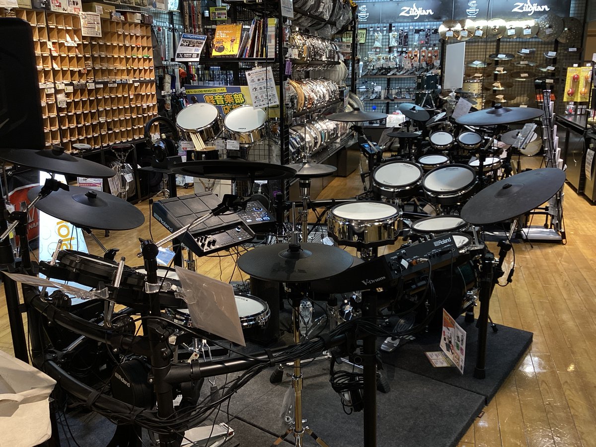 ご自宅でドラム練習ならばRolandの「V-Drums」に決まり！ 今なら