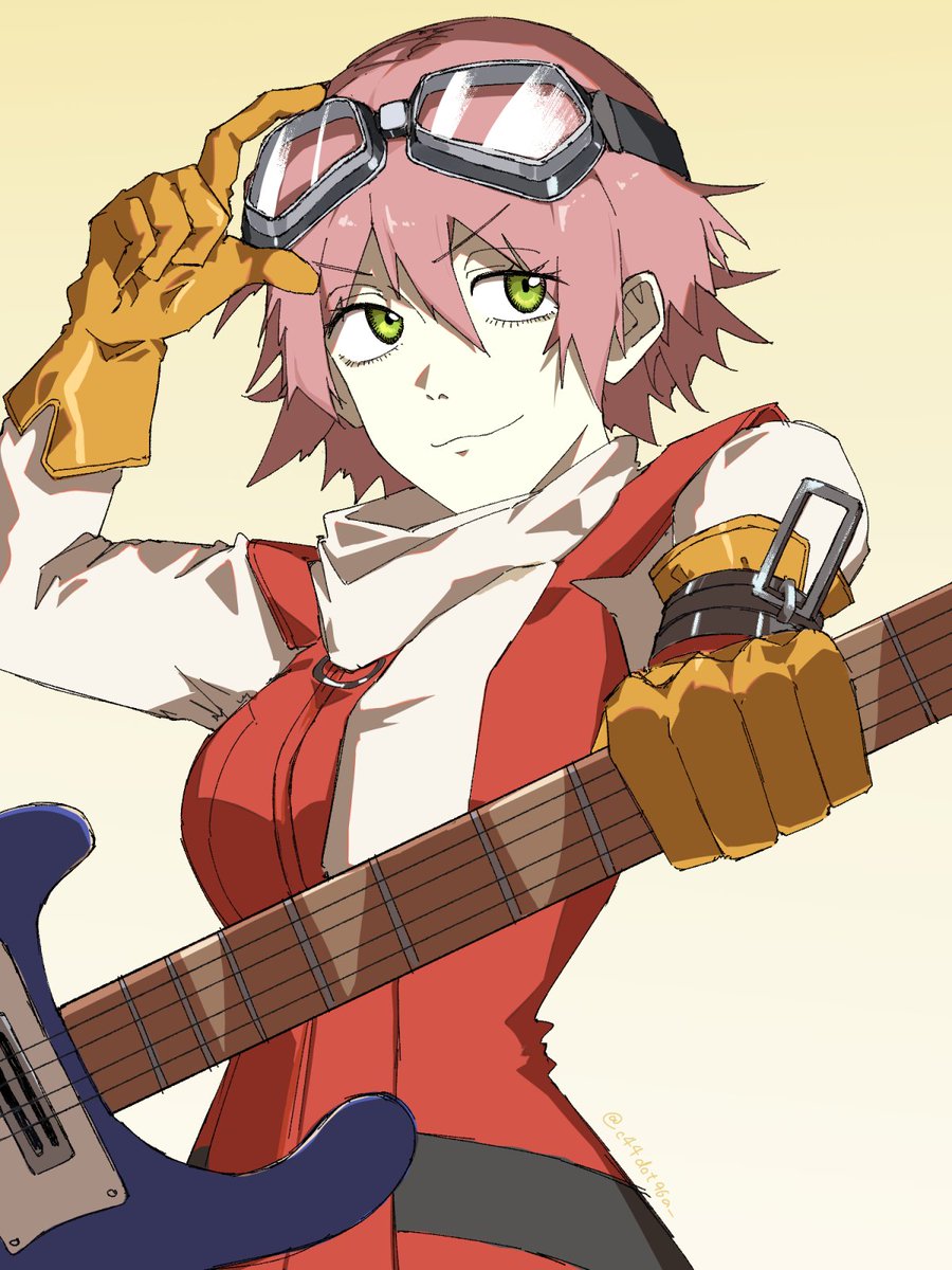 c44dot96a_'s tweet image. ハルハラ・ハル子
#FLCL #イラスト #illustration