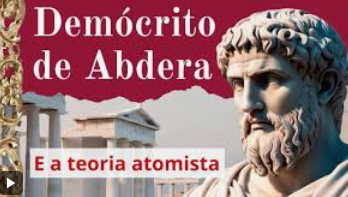 Sem microcóspio, apenas pela logica, dedução e observação, sistematizou a teoria atomista. Em grego "Àtomo" quer dizer negar o divisivel. Impressionante para a altura, talves por nao terem televisao e outras cenas...