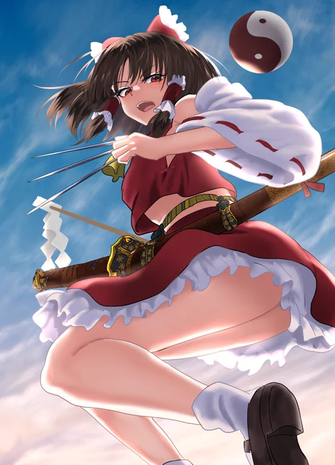 戦闘霊夢