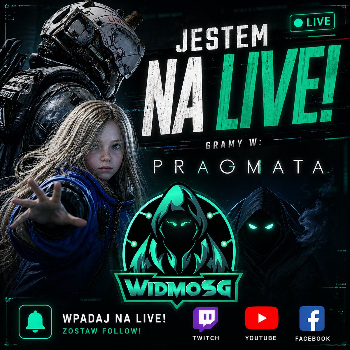 WidmoSG's tweet image. Nowa misja w nieznane 🤖⚡ PRAGMATA startujemy od zera i sprawdzamy co ta gra potrafi | 🇵🇱 +18 | #Drop #StreamerzyPL #WidmoSG #PRAGMATA

twitch.tv/widmosg