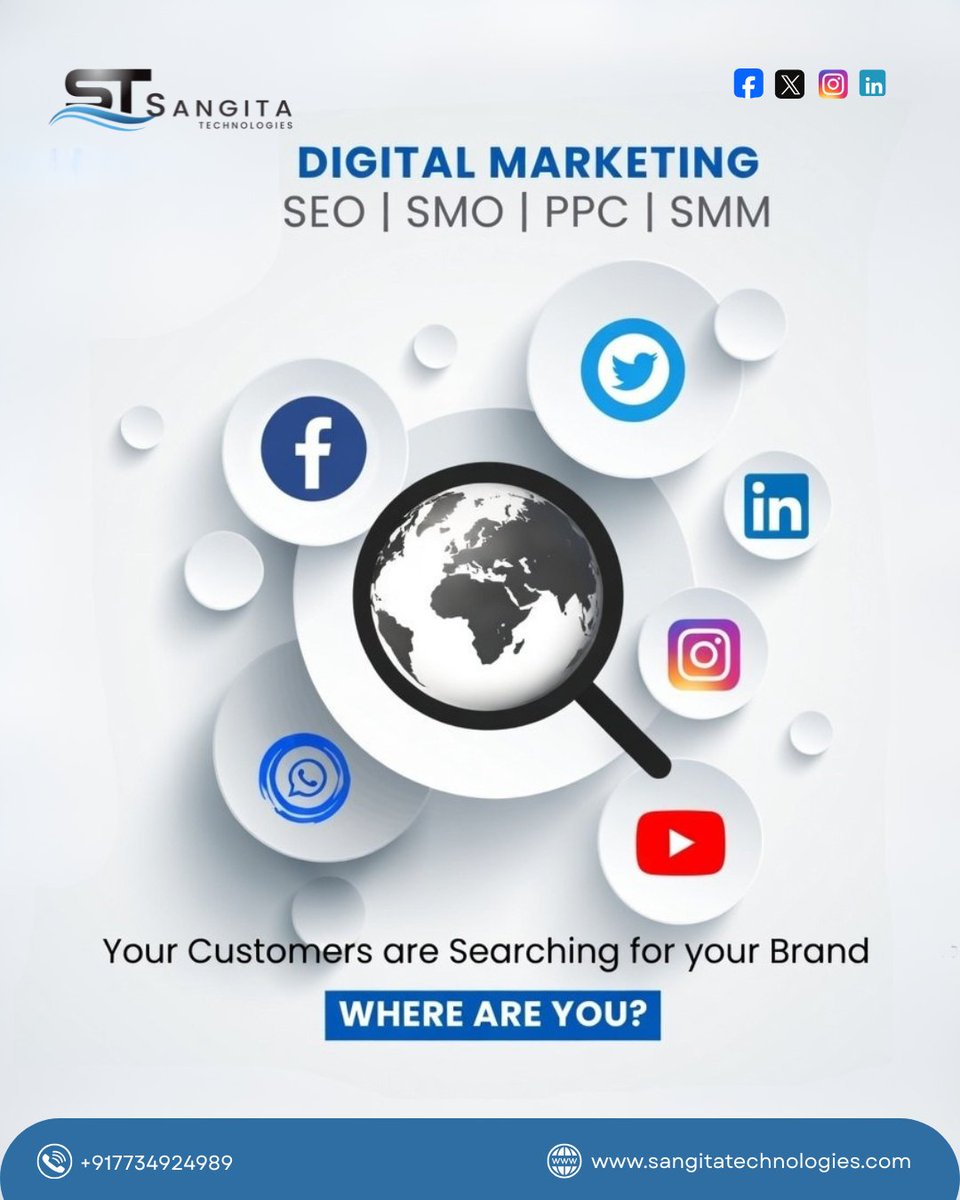 ProvidersSeo's tweet image. 🔍 Your customers are already searching…
The real question is - can they find YOU?

👉 Don’t stay invisible. Start growing.

#DigitalMarketing #SEO #SMM #PPC #SMO