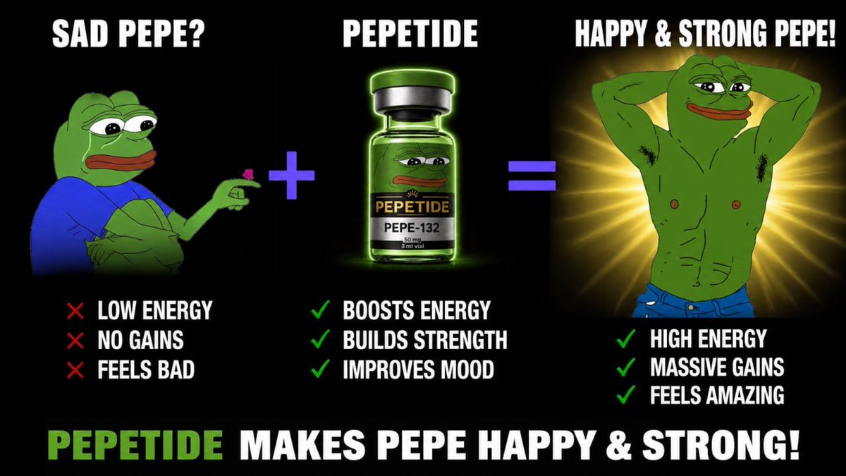 cryptocapt7's tweet photo. $PEPETIDE https://t.co/BBBzgD1SQh