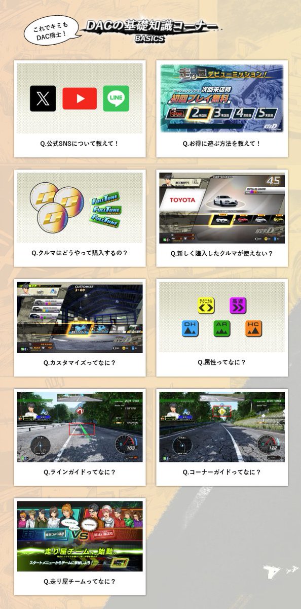 頭文字DAC公式 tweet media