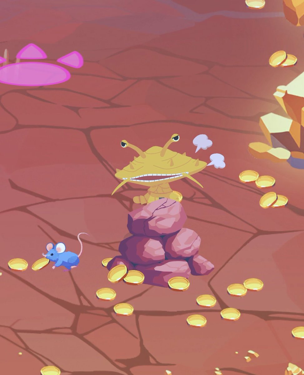 ネズミとおいかけっこするカネゴンかわいいね…

#かいじゅうパレット
#かいパレ