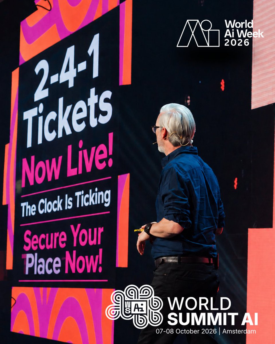 World Summit AI: We do AI different. tweet media