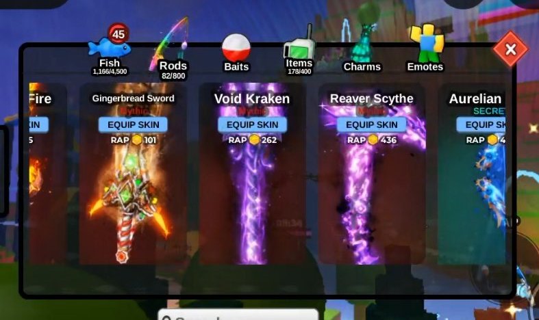 sama ini wts yhh
reaver 20k
void kraken 18k
gingerbread sword 10k
