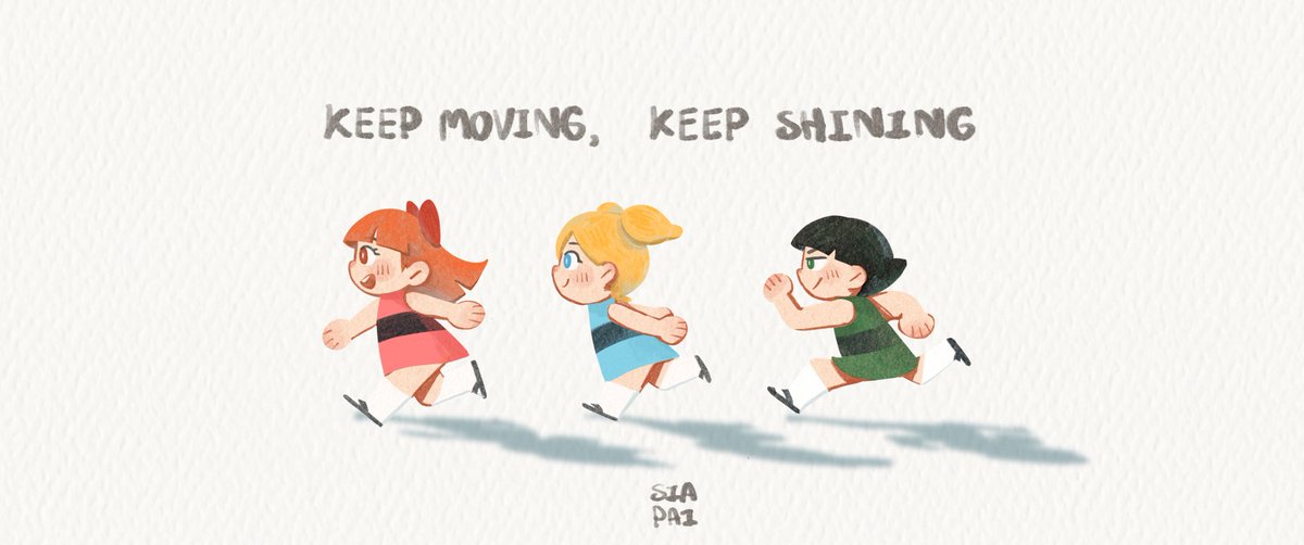 SIAPAIlnwza's tweet image. Run power puff, runnnn. #PowerPuffGirls #fanart #Illustration #artmoots
