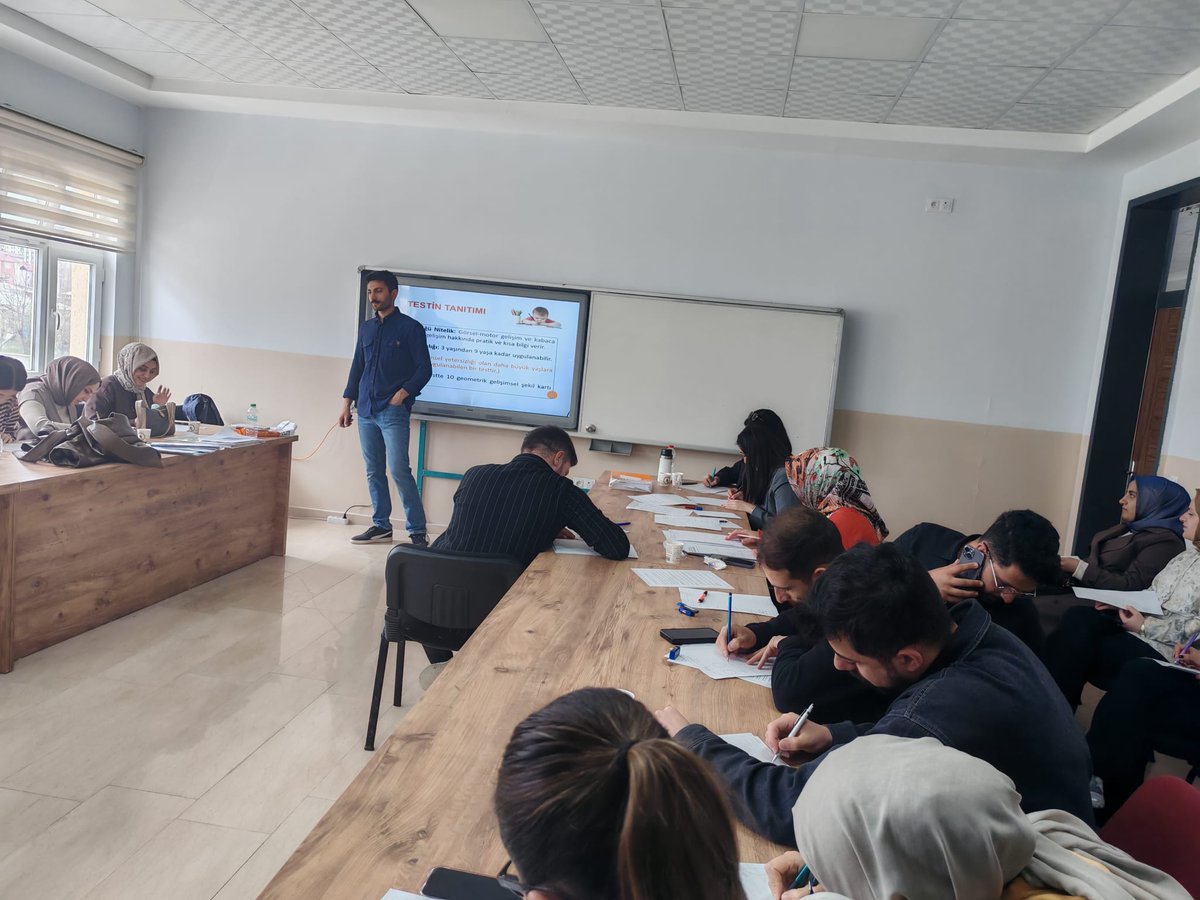 musram49's tweet photo. Muş RAM Atölye Çalışmaları kapsamında 'Objektif Çocuk Değerlendirme Testleri' atölyemizin 1.grup çalışması gerçekleştrildi. Katkılarından dolayı değerli hocamız Tuncay GEZERLER'e teşekkür ederiz. 
@MebOrgm 
@MusMilliEgitim1 https://t.co/PvByB1ZASN